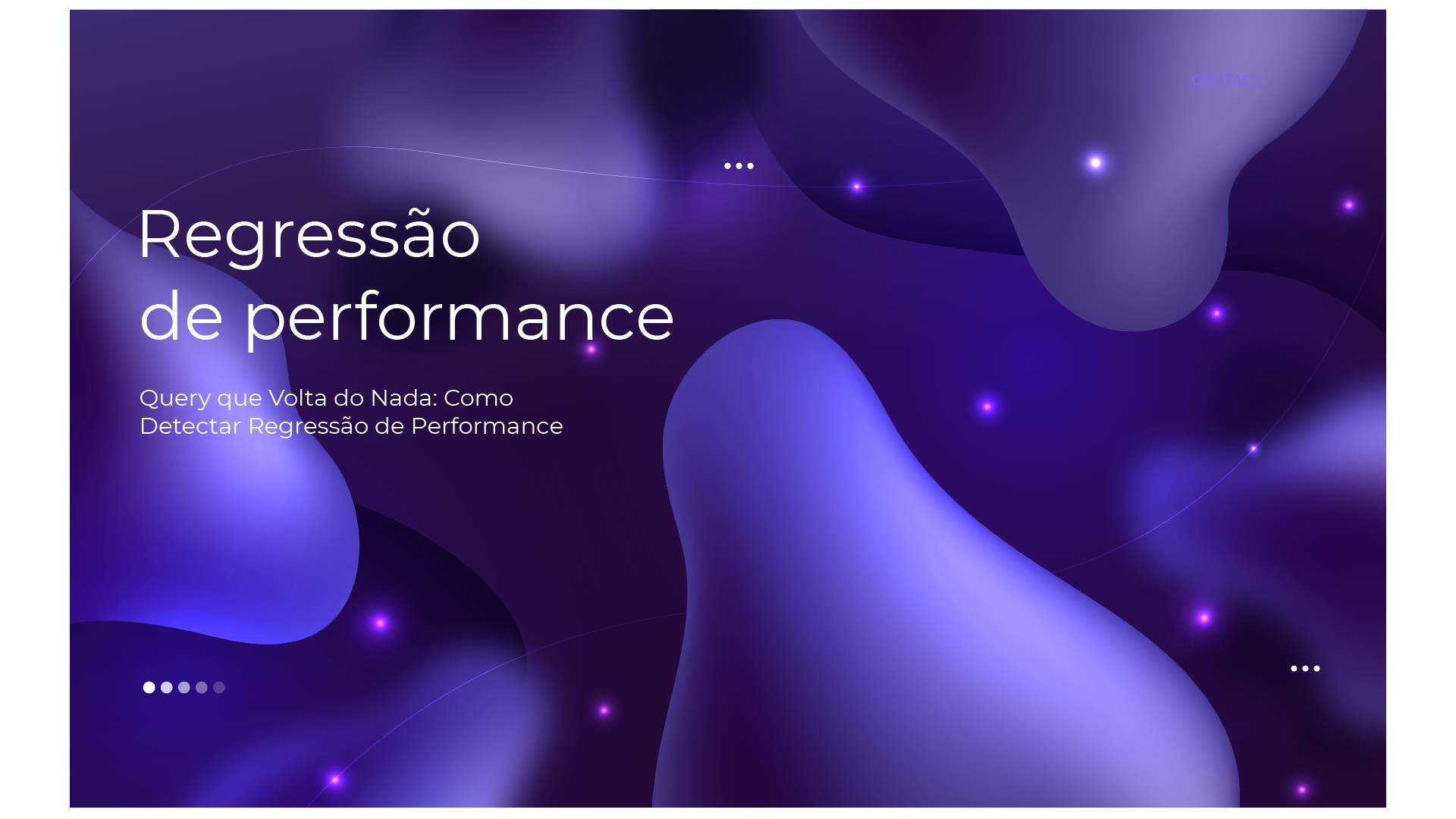 Query que Volta do Nada: Como Detectar Regressão de Performance